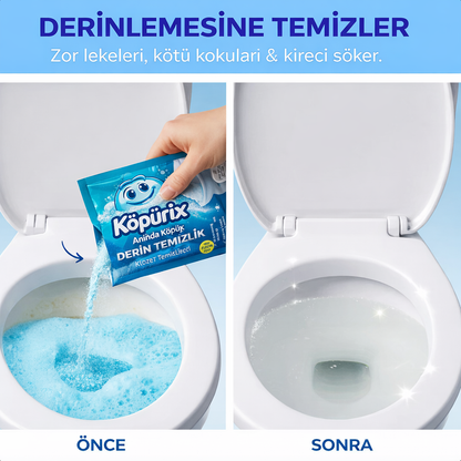 Fırçalamaya Gerek Yok – Köpürix Dök, Köpürsün Temizlesin